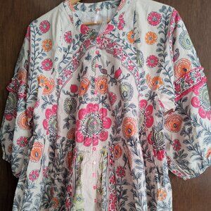 Free People Dress Tea Combo, cotton, Size L NEW
